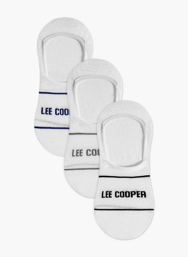 Lee Cooper Men Invisible Socks - Set Of 3
